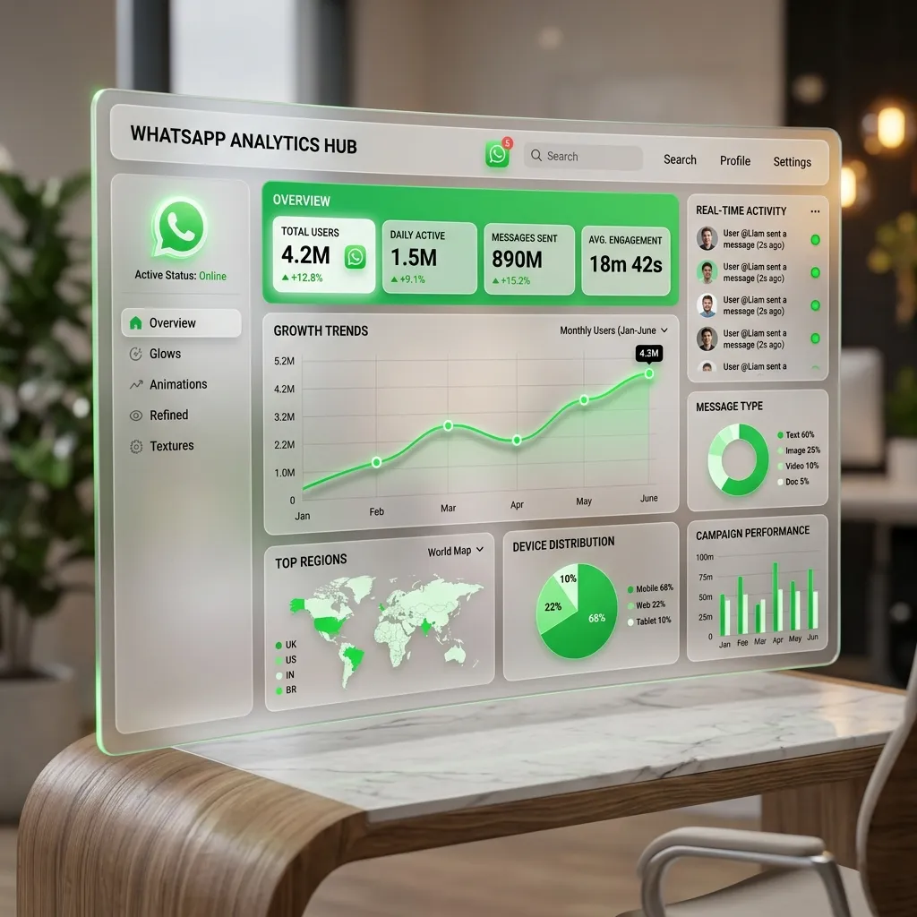 WhatsApp Analytics Dashboard